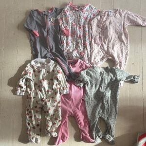 Gerber Kids, old navy, Burt’s bees, rabbit n bear One Pieces Footies